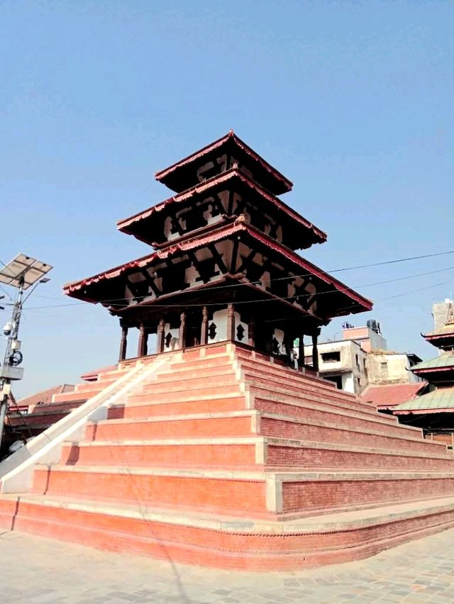 ยืนงงใน Katmandu Durbar Square