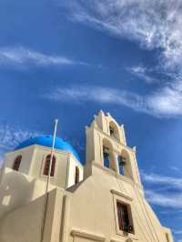 Drenched in Blue – Driving Across Dreamy Santorini