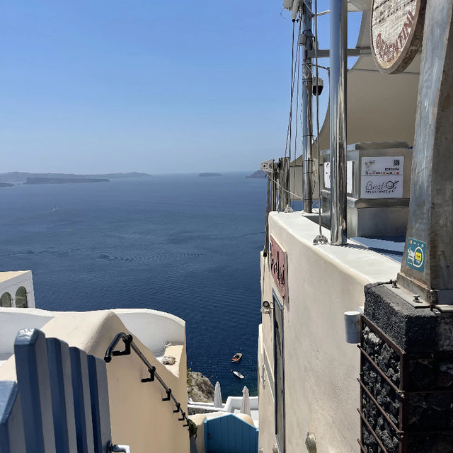 🌊 Santorini | A Blue Dream in the Aegean Sea 🇬🇷
