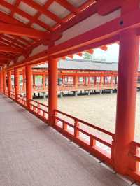 【広島】干潮の時の厳島神社
