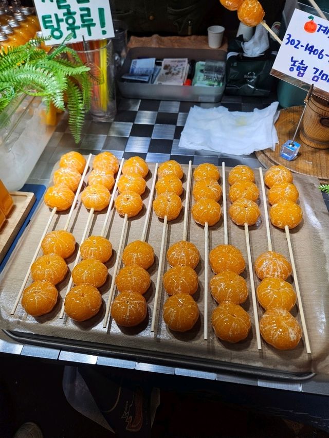 제주동문시장야시장 현지푸드 체험