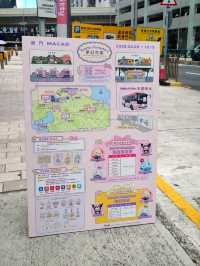 坐上Hello Kitty 免費巴士🩷🩷澳門一日遊攻略