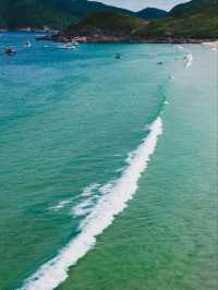 🌊🏄 Wild Waves & Tropical Vibes | Tai Long Wan Adventure 🇭🇰✨