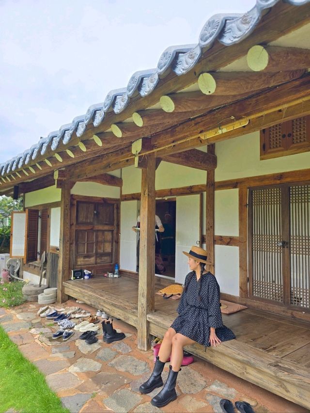 사랑스런 능소화가 핀 구례 한옥카페🧡