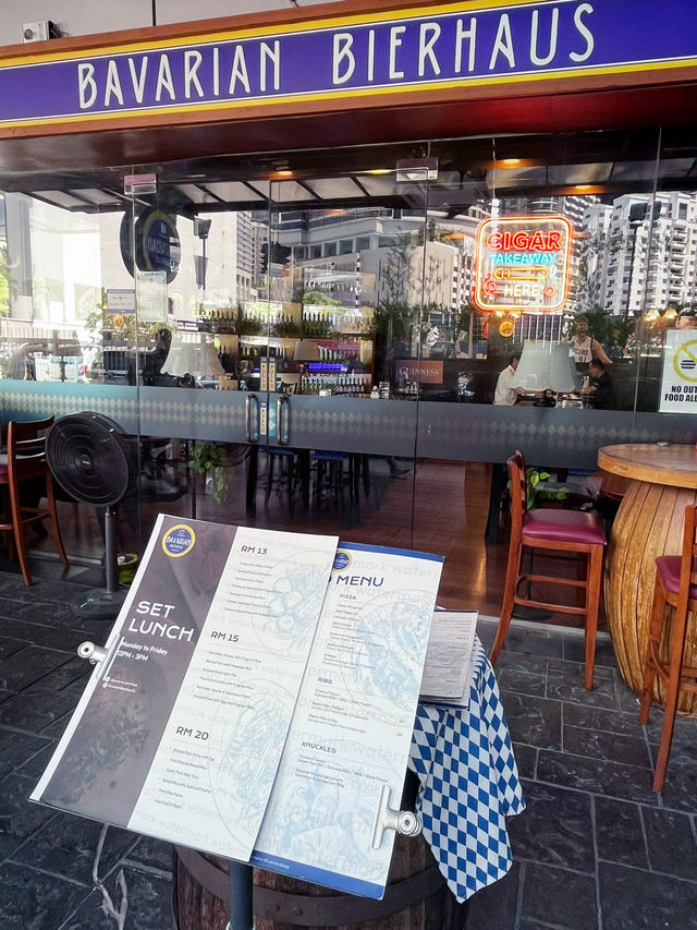 “Bavarian Bierhaus: Laid-Back Haven for Authentic German Flavors”