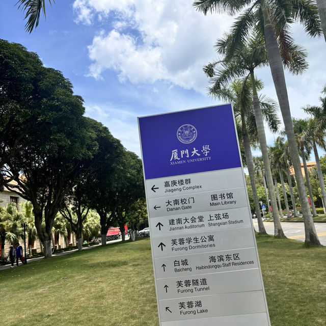 廈大免費遊玩攻略！🤩 芙蓉湖打卡📸！ 