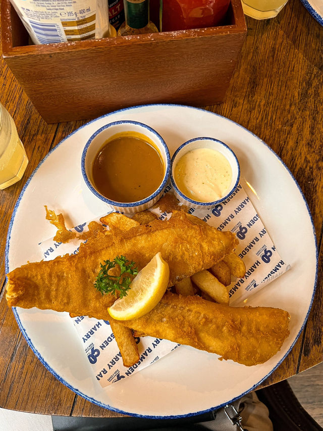 🎣 The Laughing Fish by Harry Ramsden – SkyAvenue’s British Fish & Chips Haven 