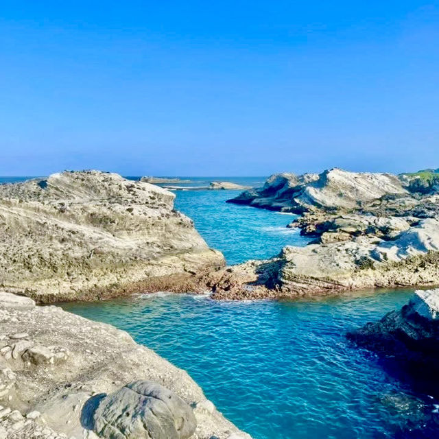 有種旅行叫幸福～日暮西山的石梯坪看海
