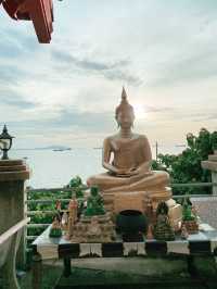 ชวนขึ้นวัดเกาะลอย ศรีราชา ไหว้พระ ชมวิว 360 องศา 