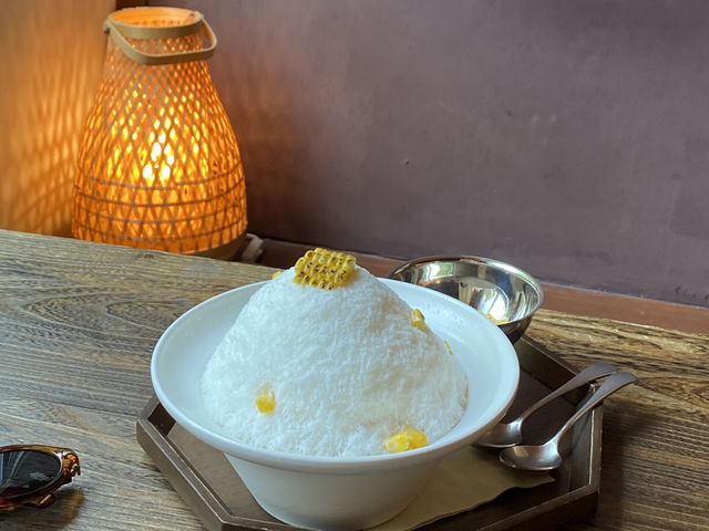강릉 빙수 맛집 시만차 본점