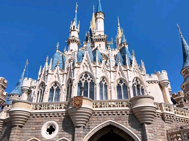 Dreams come true at Cinderella's castle in Tokyo Disneyland