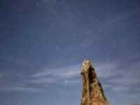 Pinnacles during sunset