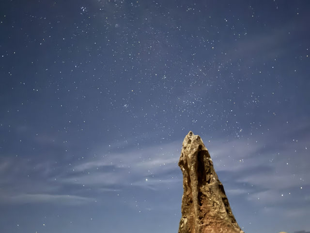 Pinnacles during sunset