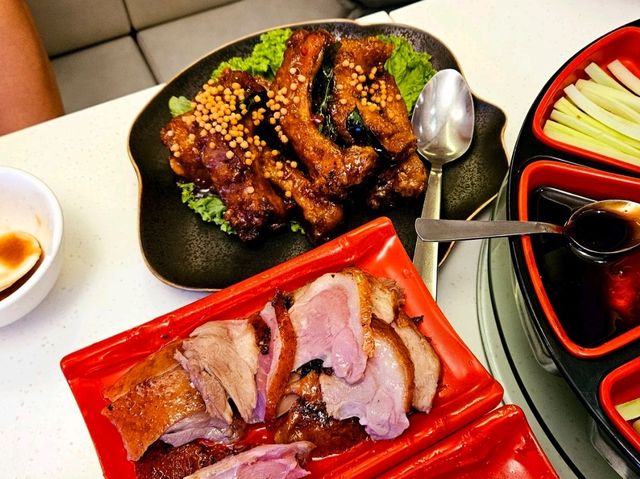 Coming back to this excellent roast duck restaurant in Singapore again