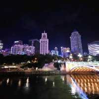 Night Stroll Around Jiaxiu Pavilion