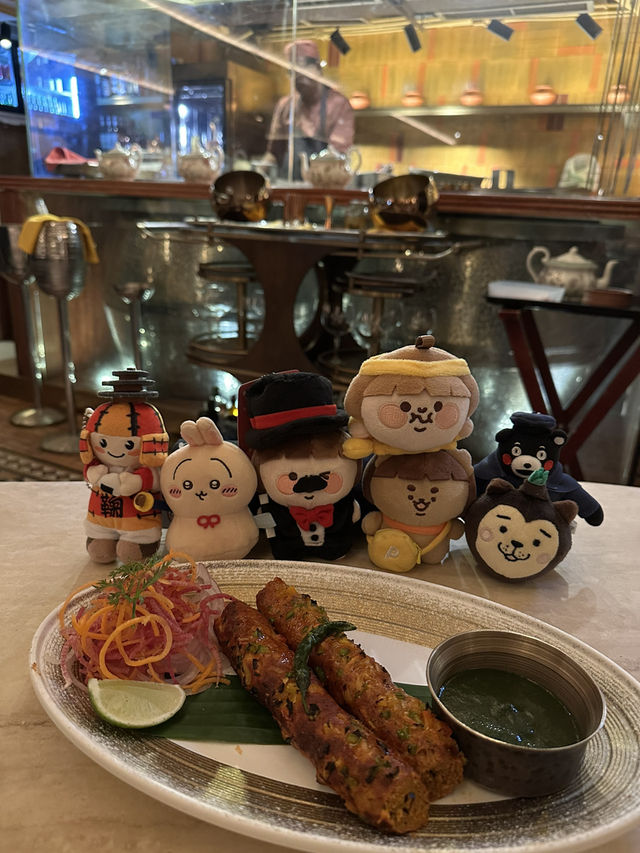 台灣魔術師為食妹大駕光臨中環高貴優雅印度菜餐廳