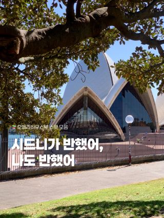 Seeing the Opera House in Sydney until you're sick of it