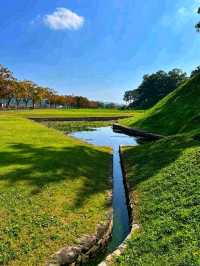 Hwangnyongsa Temple Site – Echoes of a Lost Wonder ✨⛩️