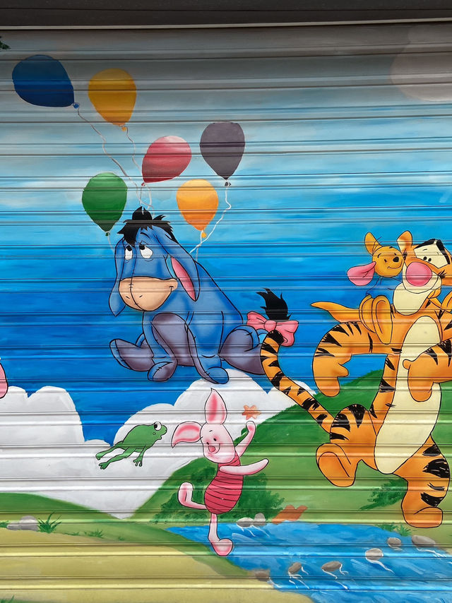 Taichung's Anime Delight: Painted Animation Lane