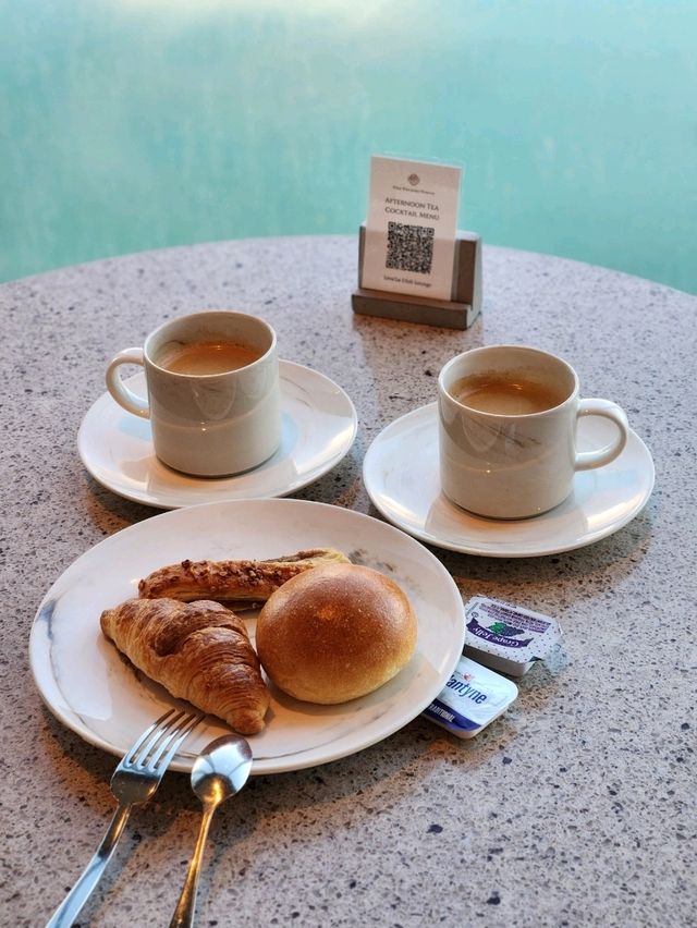 🥐 괌 츠바키타워, 라운지 모닝 커피 타임에서 시작한 아침