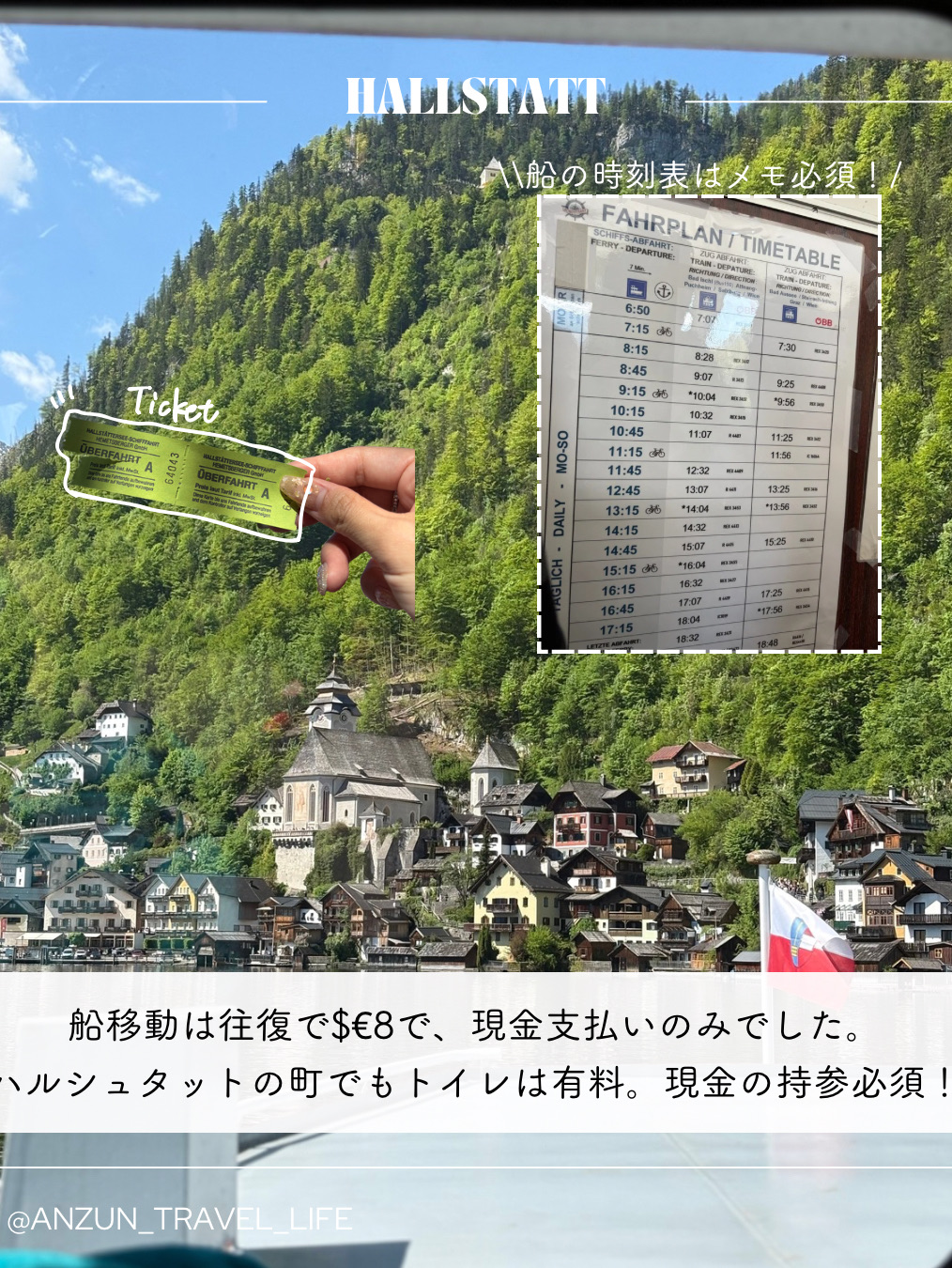 ハルシュタット】ザルツブルクからのアクセス方法紹介 | Trip.com