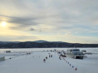 Jingpo Lake and the ice and snow scenery❄️