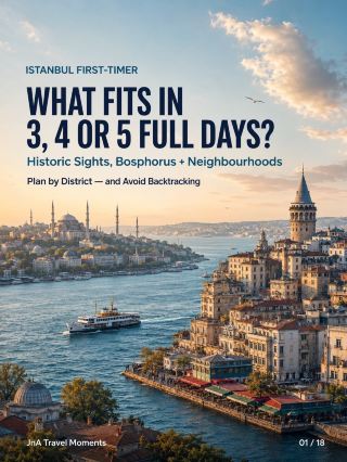 Istanbul: What to Do in 3, 4 or 5 Days