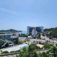 인천 을왕리 해수욕장앞 건물도 이쁘고 뷰도 이쁜카페 카페오라로 오라!!