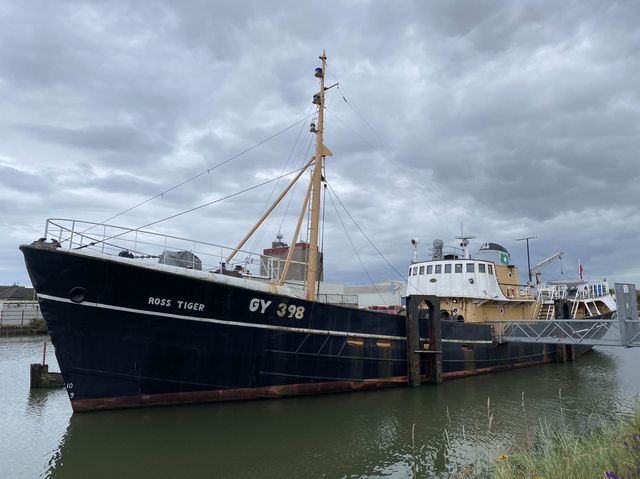 Stepping Aboard the Historic Ross Tiger in Grimsby 🚢⚓️ 
