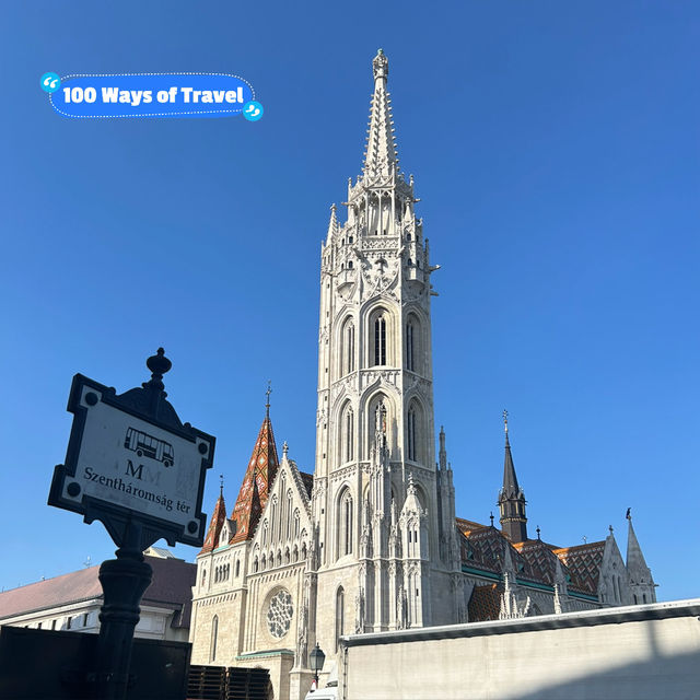 The panoramic view of fisherman’s bastion 🇭🇺 
