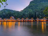 The float house river kawai resort 🇹🇭 