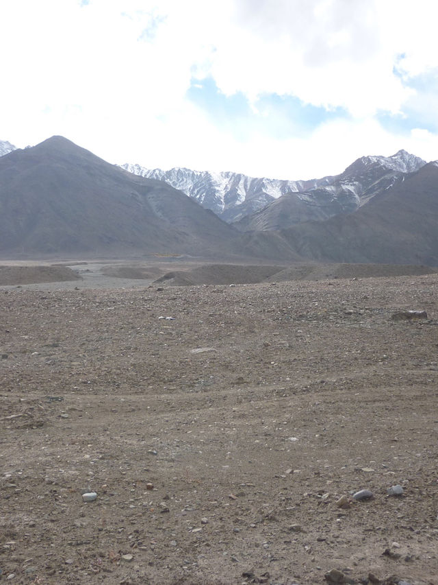 The Otherworldly Moon Landscape Near Leh