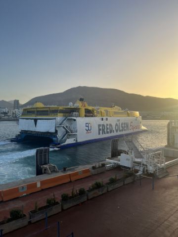 Tenerife to La Gomera ferry 🇪🇸