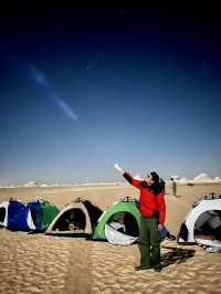 My first time in an Egyptian Desert