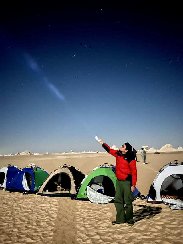 My first time in an Egyptian Desert