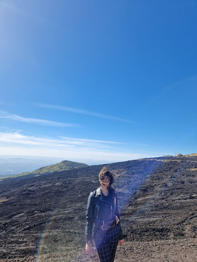 Walking on Mars? Nope — This Is Mount Etna🌋