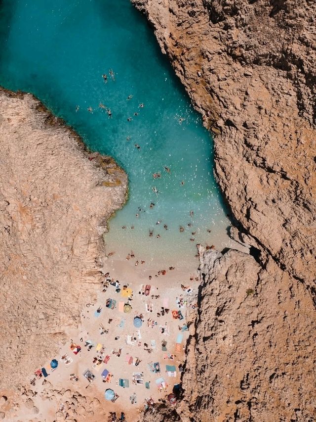 🌊 The Hidden Lightning of Crete – Seitan Limania, Greece