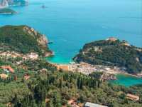Corfu's Pretty Bella Vista Viewpoint