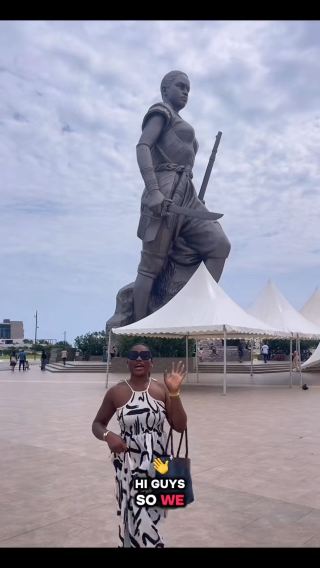 Amazon statue