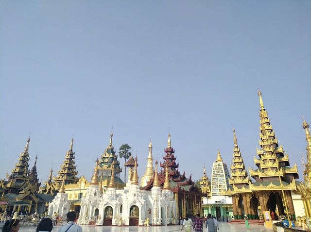 Symbol of Myanmar | Shwedagon Pagoda in Yangon, one of the three major ancient sites in Southeast Asia of Buddhism's Light.