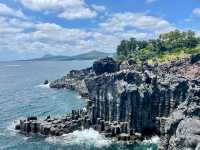 🇰🇷🌴Jeju Island Xiguipo attraction | Columnar joint belt |