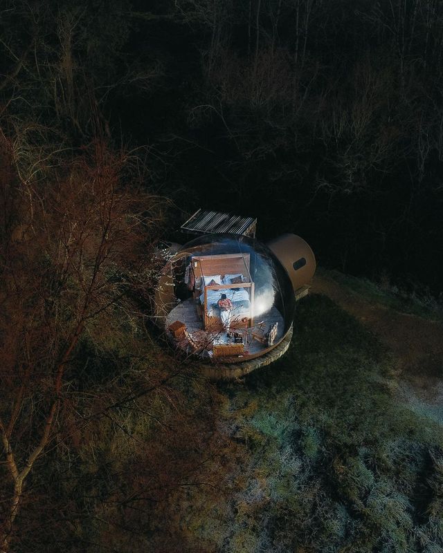 Bubble Dreams: Luxuriate under the Sky at Finn Lough's Unique Domes 💫😴