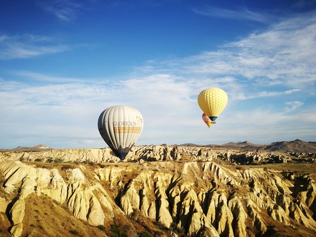 Turkish Journey Overlooking from Hot Air Balloon