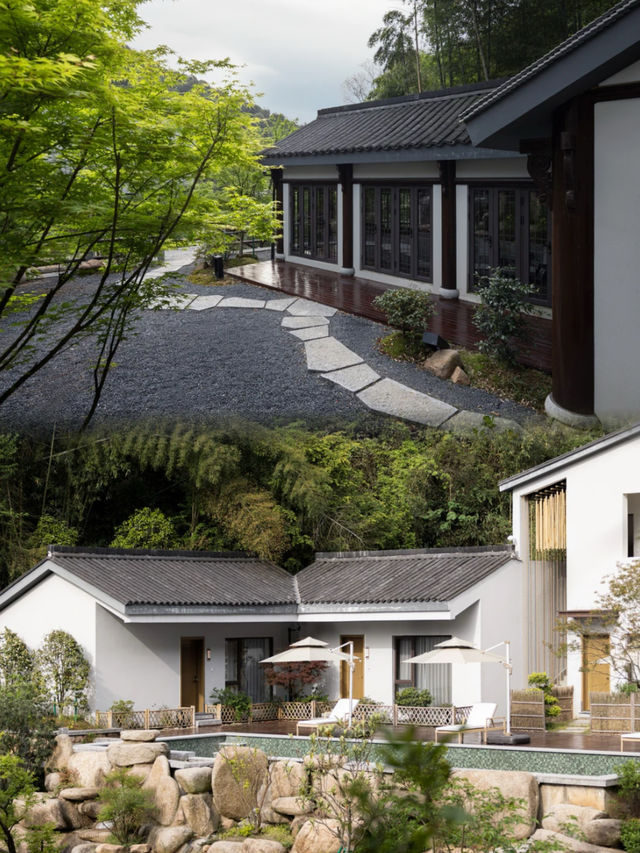 徑山寺下的療癒棲息地，為一座古寺，為一心安寧