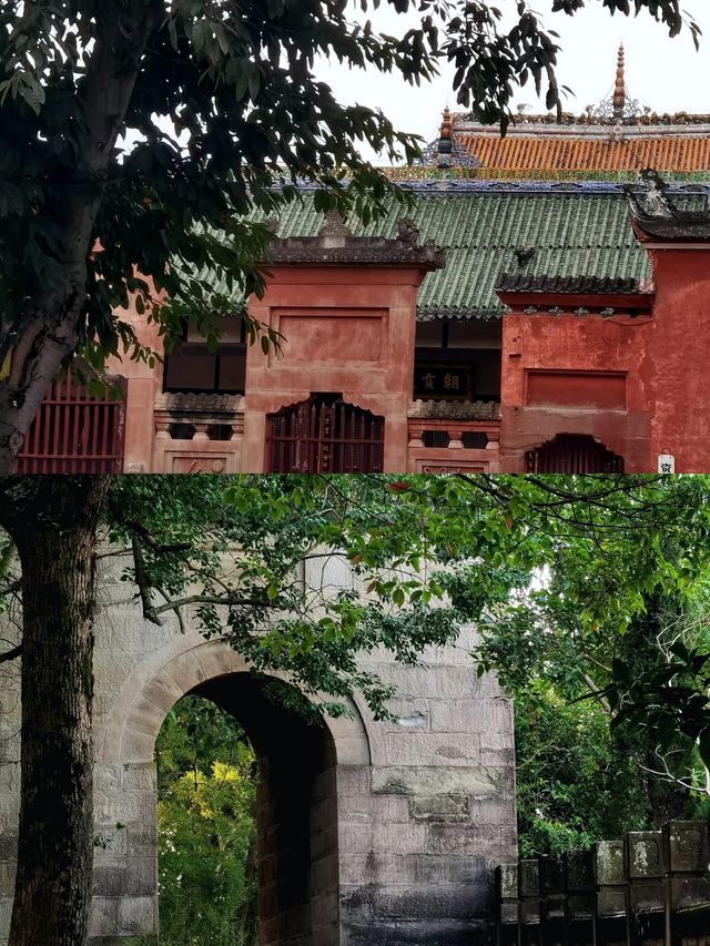 重龍山，感受古蹟，名家自畫
