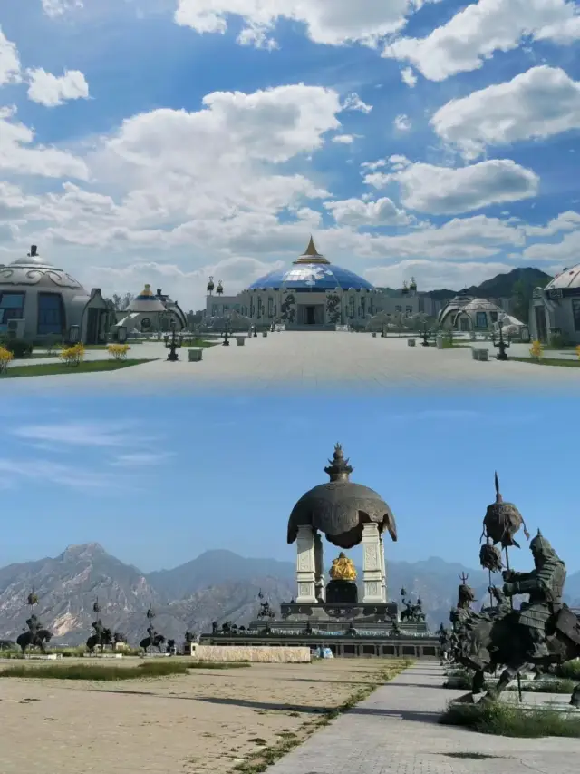 You must visit the Mengliang Ethnic Park in Hohhot!