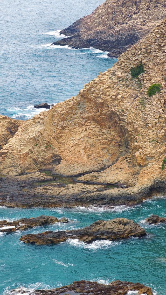 香港破邊洲，治癒系藍色海洋