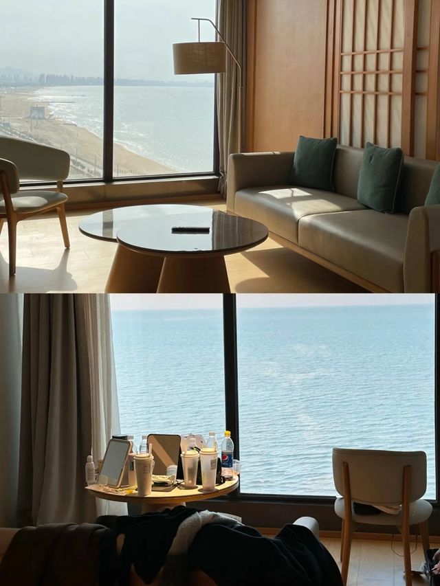 煙台！養馬島！剛退房！！值哭啦！