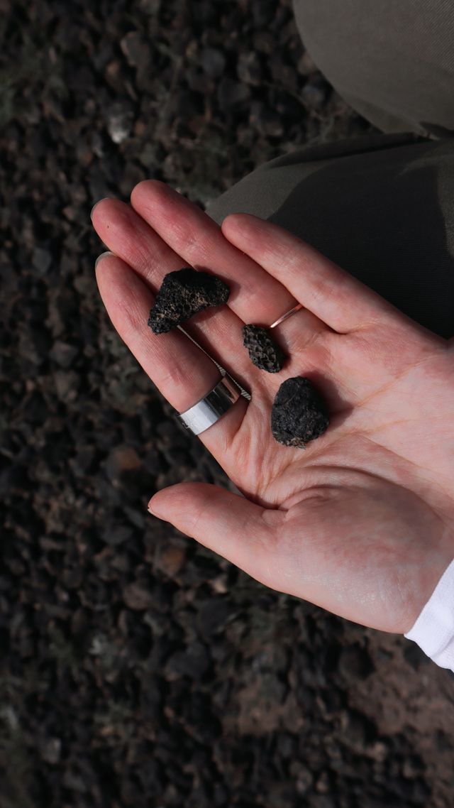 是的，我發現了一座火山