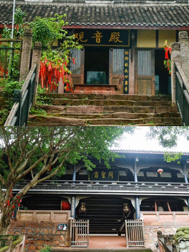 一個藏在龍泉山脈中的古鎮一五鳳溪古鎮
